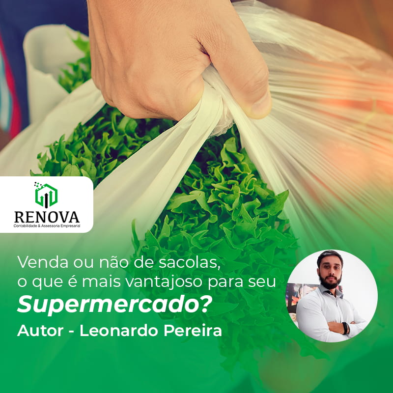 Venda ou não de sacolas, o que é mais vantajoso para seu supermercado?